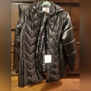 Justice rain jacket size 16/18